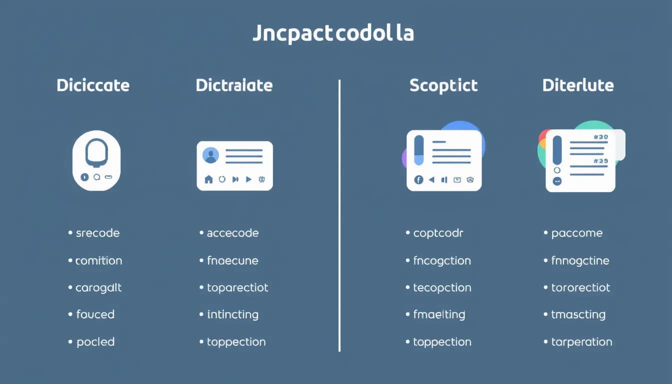 Comparison of different dictation tools and voice input solutions