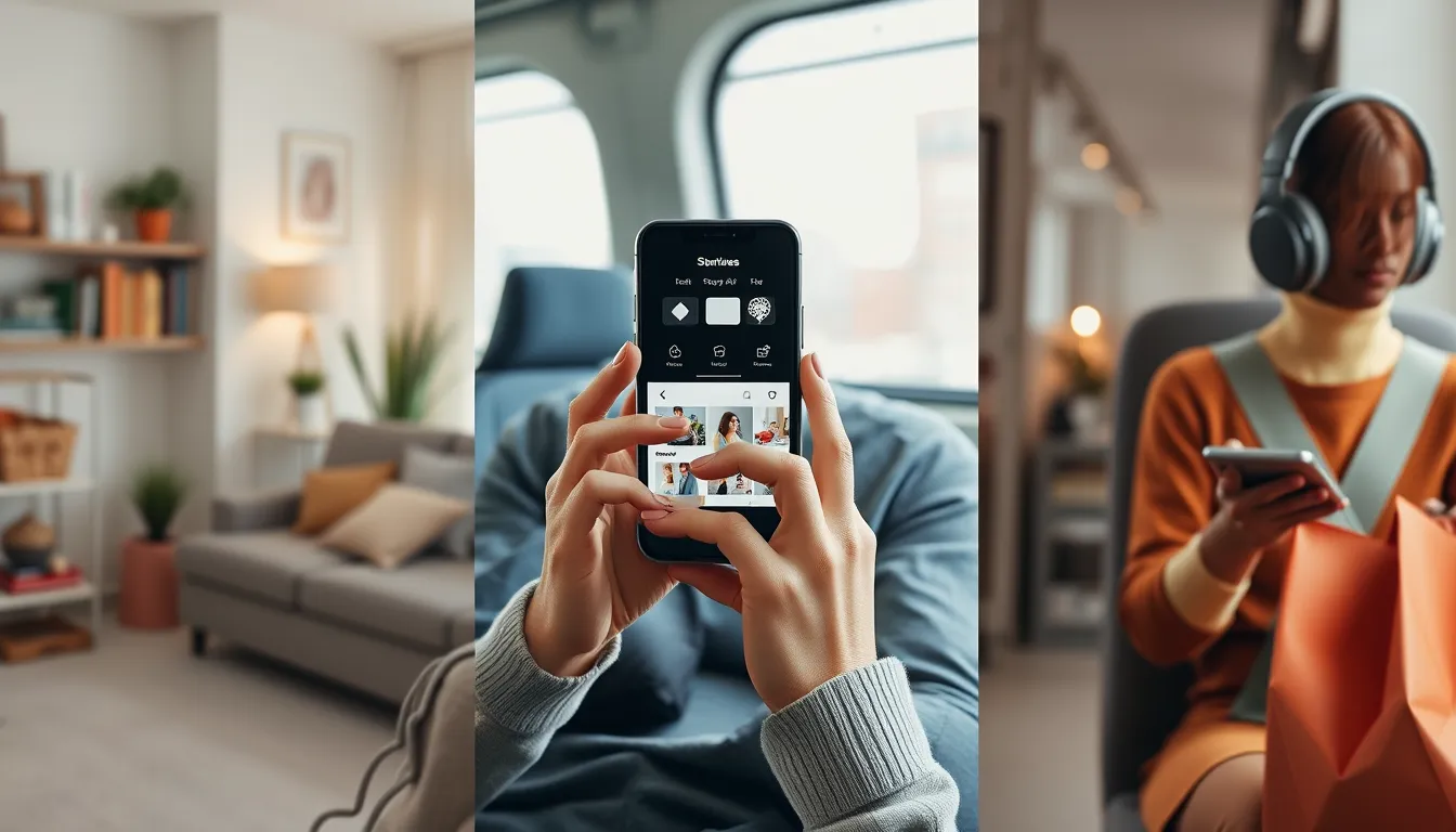 Mobile shopping workflow with voice commands