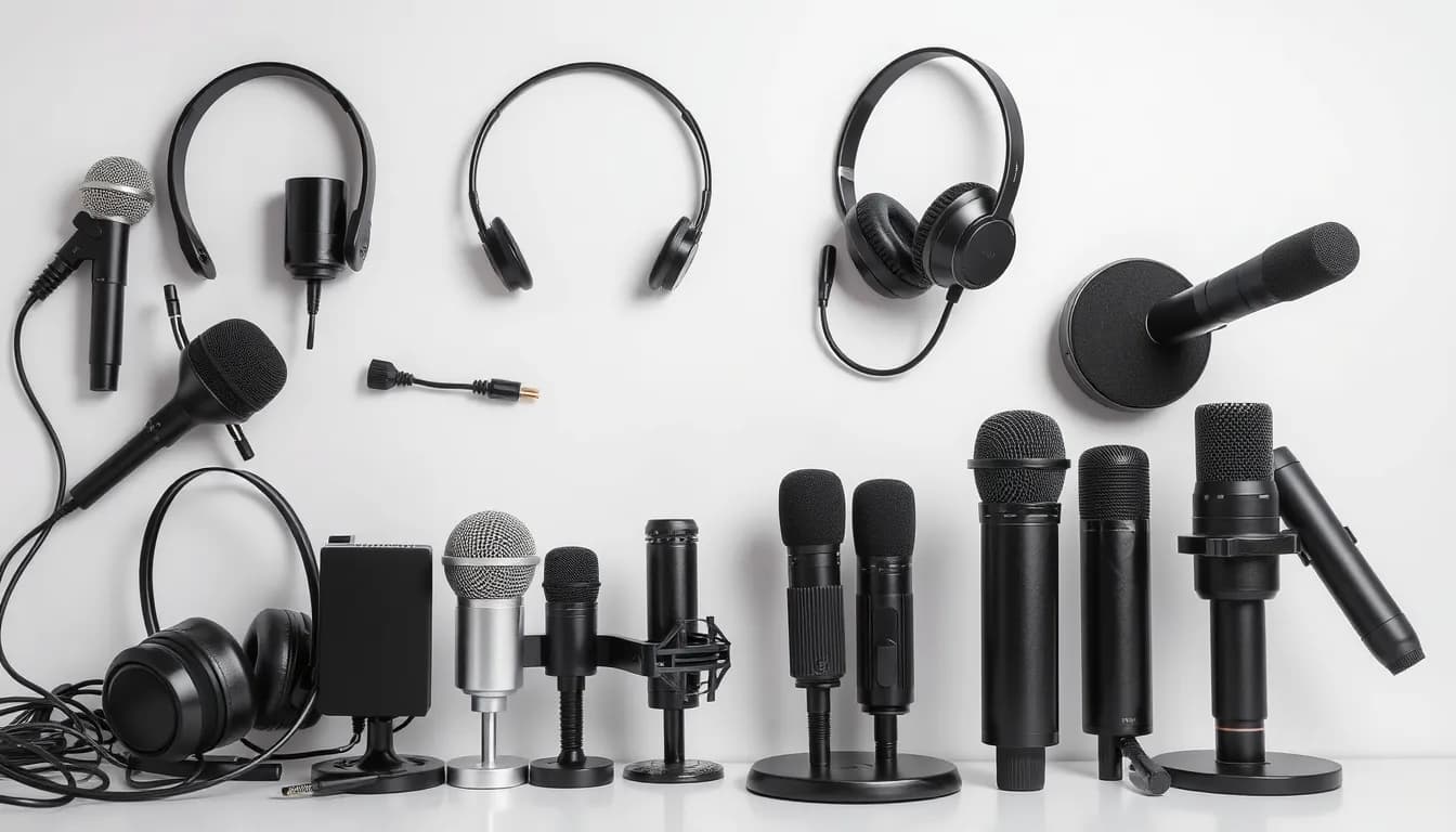 Various microphone options for improved voice recognition