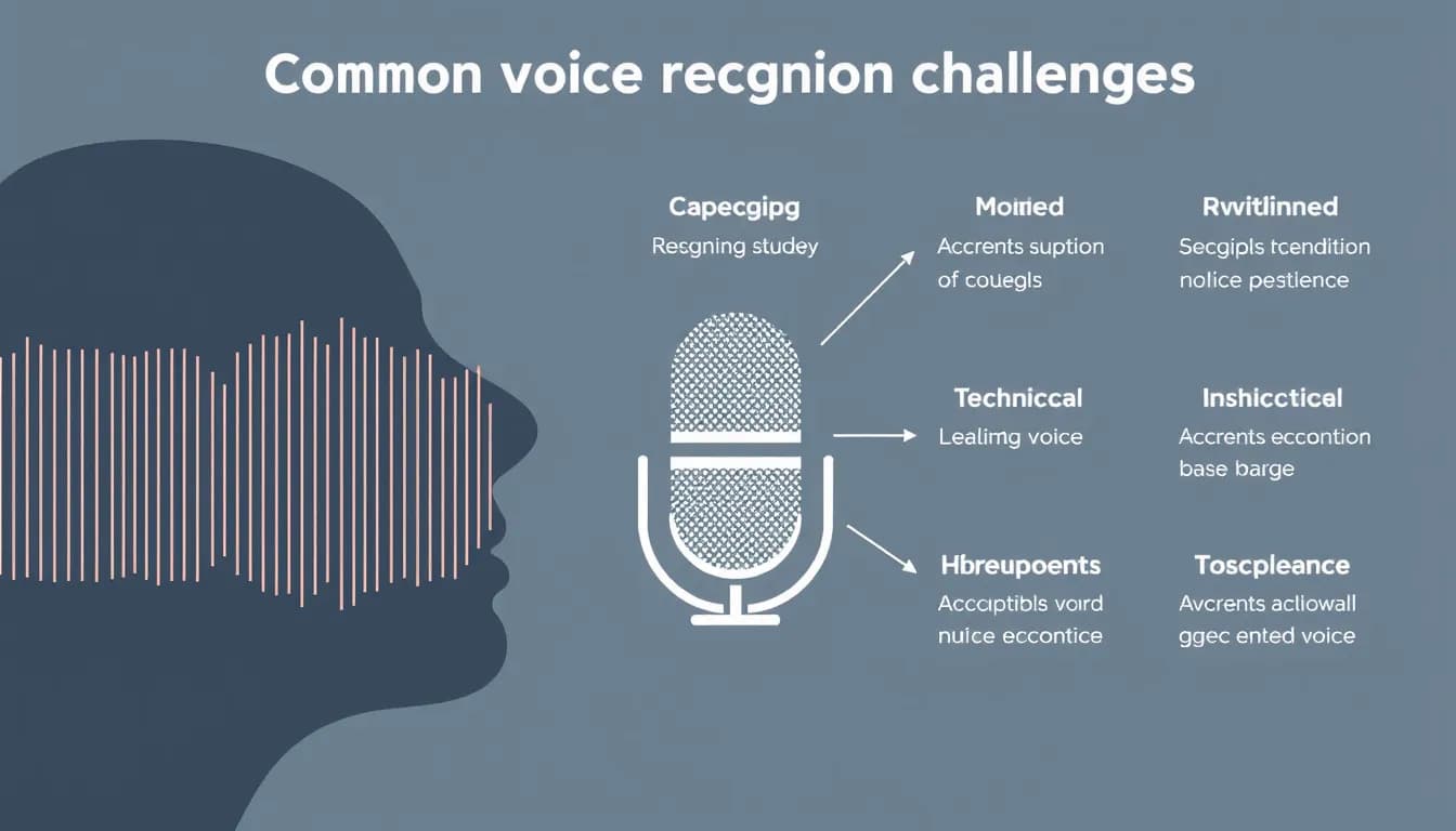 Visualization of common voice recognition challenges