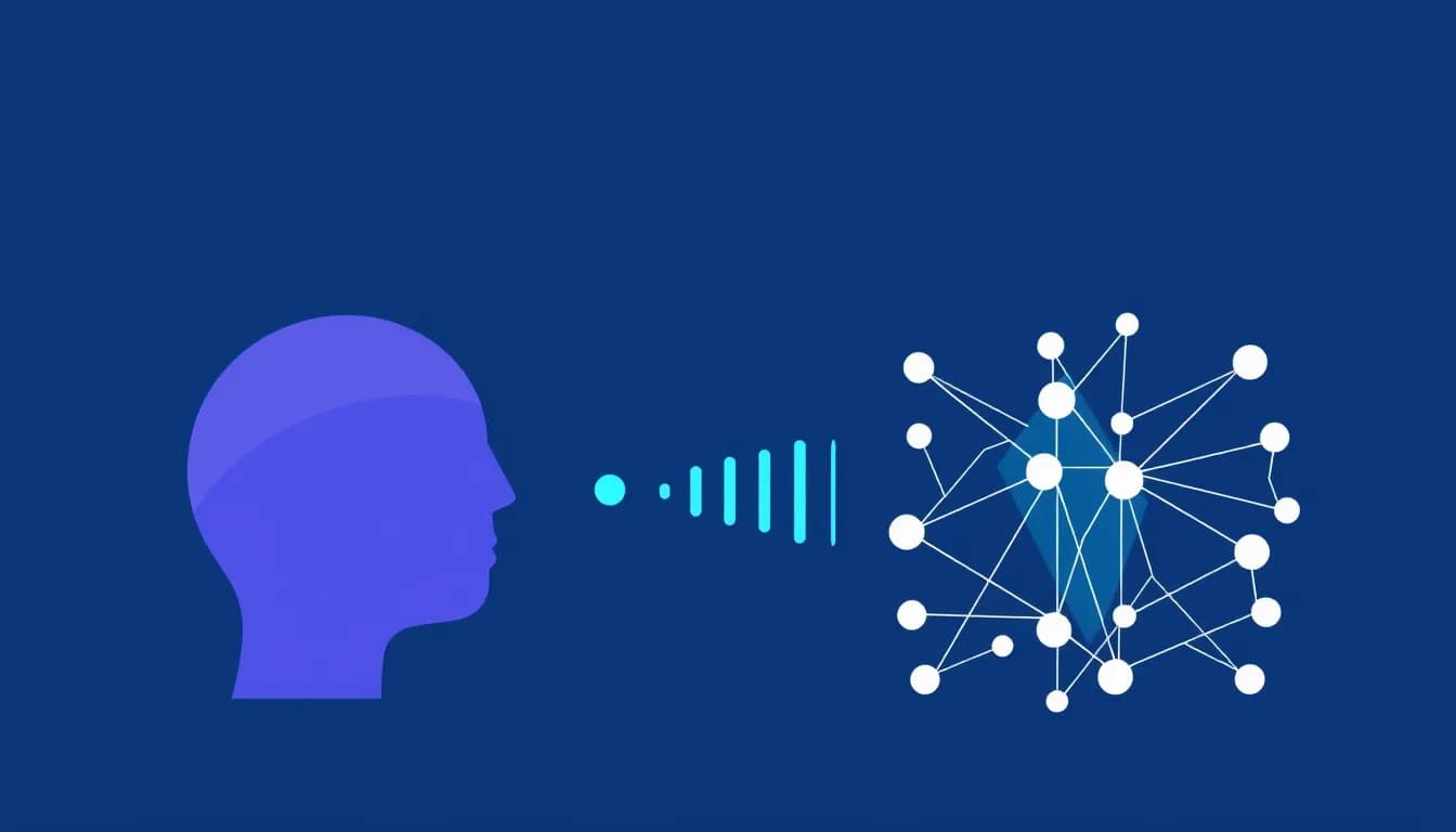 AI language models processing voice data